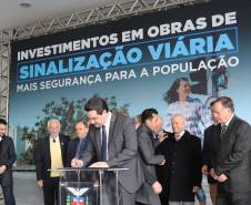 Governo repassa R$6 milhões para sinalização viária em 39 cidades