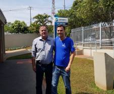 06/09/2019 -  Visita do diretor-geral, Cesar Kogut na 58º Ciretran de Rondon