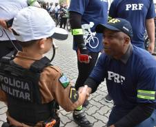 3º Passeio Ciclístico do Detran, PRF e SinPRF-PR recebe mais de 500 participantes