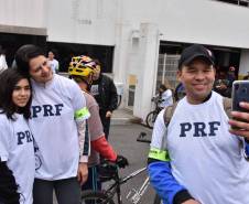 3º Passeio Ciclístico do Detran, PRF e SinPRF-PR recebe mais de 500 participantes