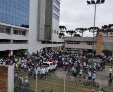 3º Passeio Ciclístico do Detran, PRF e SinPRF-PR recebe mais de 500 participantes