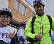 3º Passeio Ciclístico do Detran, PRF e SinPRF-PR recebe mais de 500 participantes