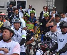 3º Passeio Ciclístico do Detran, PRF e SinPRF-PR recebe mais de 500 participantes