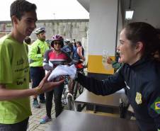 3º Passeio Ciclístico do Detran, PRF e SinPRF-PR recebe mais de 500 participantes