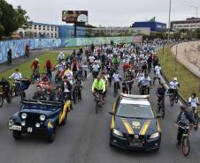 3º Passeio Ciclístico do Detran, PRF e SinPRF-PR recebe mais de 500 participantes