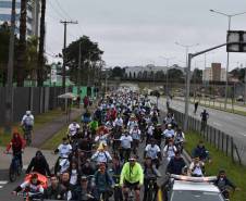 3º Passeio Ciclístico do Detran, PRF e SinPRF-PR recebe mais de 500 participantes