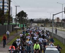 3º Passeio Ciclístico do Detran, PRF e SinPRF-PR recebe mais de 500 participantes