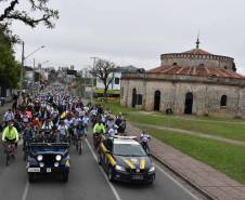 3º Passeio Ciclístico do Detran, PRF e SinPRF-PR recebe mais de 500 participantes