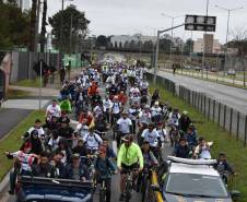 3º Passeio Ciclístico do Detran, PRF e SinPRF-PR recebe mais de 500 participantes