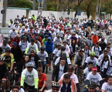 3º Passeio Ciclístico do Detran, PRF e SinPRF-PR recebe mais de 500 participantes