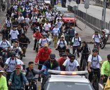 3º Passeio Ciclístico do Detran, PRF e SinPRF-PR recebe mais de 500 participantes