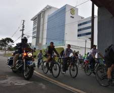 3º Passeio Ciclístico do Detran, PRF e SinPRF-PR recebe mais de 500 participantes