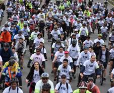 3º Passeio Ciclístico do Detran, PRF e SinPRF-PR recebe mais de 500 participantes