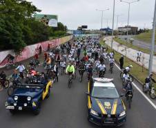 3º Passeio Ciclístico do Detran, PRF e SinPRF-PR recebe mais de 500 participantes