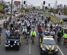 3º Passeio Ciclístico do Detran, PRF e SinPRF-PR recebe mais de 500 participantes