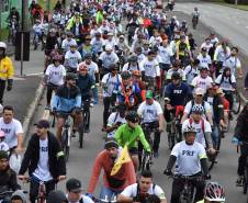 3º Passeio Ciclístico do Detran, PRF e SinPRF-PR recebe mais de 500 participantes