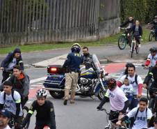 3º Passeio Ciclístico do Detran, PRF e SinPRF-PR recebe mais de 500 participantes