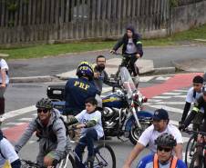 3º Passeio Ciclístico do Detran, PRF e SinPRF-PR recebe mais de 500 participantes