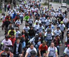 3º Passeio Ciclístico do Detran, PRF e SinPRF-PR recebe mais de 500 participantes