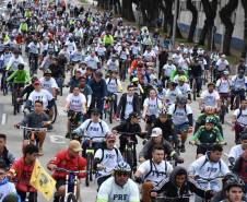 3º Passeio Ciclístico do Detran, PRF e SinPRF-PR recebe mais de 500 participantes