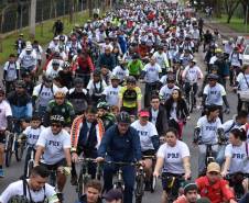 3º Passeio Ciclístico do Detran, PRF e SinPRF-PR recebe mais de 500 participantes