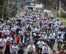 3º Passeio Ciclístico do Detran, PRF e SinPRF-PR recebe mais de 500 participantes