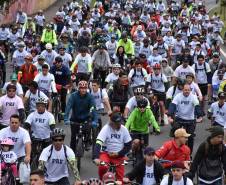 3º Passeio Ciclístico do Detran, PRF e SinPRF-PR recebe mais de 500 participantes