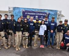 3º Passeio Ciclístico do Detran, PRF e SinPRF-PR recebe mais de 500 participantes