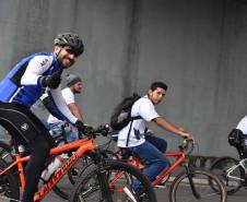 3º Passeio Ciclístico do Detran, PRF e SinPRF-PR recebe mais de 500 participantes