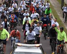 3º Passeio Ciclístico do Detran, PRF e SinPRF-PR recebe mais de 500 participantes