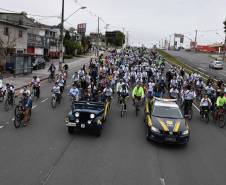 3º Passeio Ciclístico do Detran, PRF e SinPRF-PR recebe mais de 500 participantes