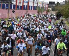 3º Passeio Ciclístico do Detran, PRF e SinPRF-PR recebe mais de 500 participantes