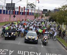 3º Passeio Ciclístico do Detran, PRF e SinPRF-PR recebe mais de 500 participantes