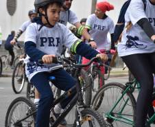 3º Passeio Ciclístico do Detran, PRF e SinPRF-PR recebe mais de 500 participantes