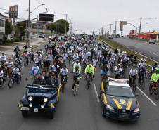 3º Passeio Ciclístico do Detran, PRF e SinPRF-PR recebe mais de 500 participantes