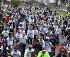 3º Passeio Ciclístico do Detran, PRF e SinPRF-PR recebe mais de 500 participantes