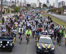 3º Passeio Ciclístico do Detran, PRF e SinPRF-PR recebe mais de 500 participantes