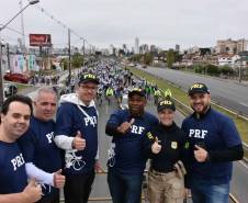 3º Passeio Ciclístico do Detran, PRF e SinPRF-PR recebe mais de 500 participantes