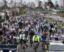 3º Passeio Ciclístico do Detran, PRF e SinPRF-PR recebe mais de 500 participantes