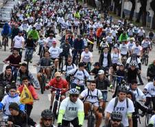 3º Passeio Ciclístico do Detran, PRF e SinPRF-PR recebe mais de 500 participantes