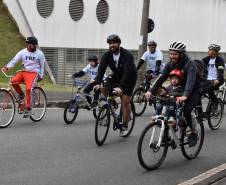 3º Passeio Ciclístico do Detran, PRF e SinPRF-PR recebe mais de 500 participantes