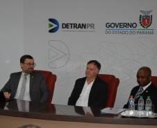 Detran recebe visita do diretor do Denatran