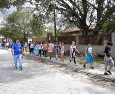 Detran lança o Projeto Escolas Lindeiras que leva educação de trânsito para alunos do 5º ano