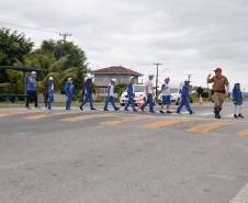 Projeto Escolas Lindeiras do Detran-PR está em Matinhos