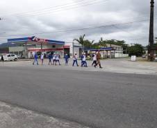 Projeto Escolas Lindeiras do Detran-PR está em Matinhos