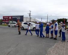 Projeto Escolas Lindeiras do Detran-PR está em Matinhos