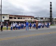 Projeto Escolas Lindeiras do Detran-PR está em Matinhos