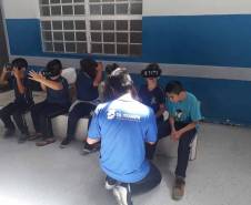 Projeto do Detran em parceria com Defesa Social e Educação leva educação de trânsito nas escolas