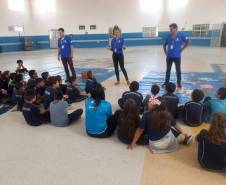 Projeto do Detran em parceria com Defesa Social e Educação leva educação de trânsito nas escolas