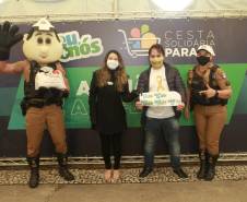 Detran participa da campanha Cesta Solidária e arrecada mais de três toneladas de alimentos